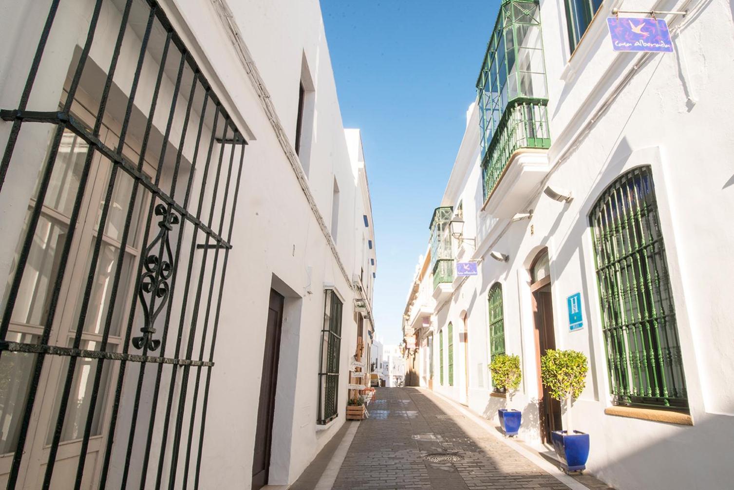 Hostal Casa Alborada โกนิล เด ลาฟรอนเตรา ภายนอก รูปภาพ